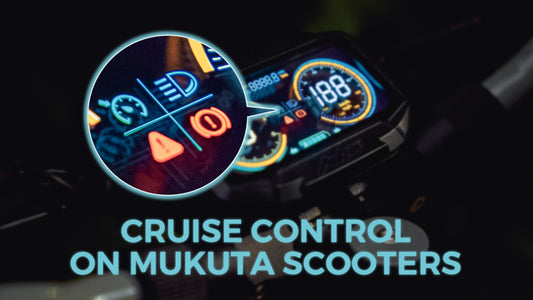 Effortless Riding: Cruise Control on Mukuta Electric Scooters