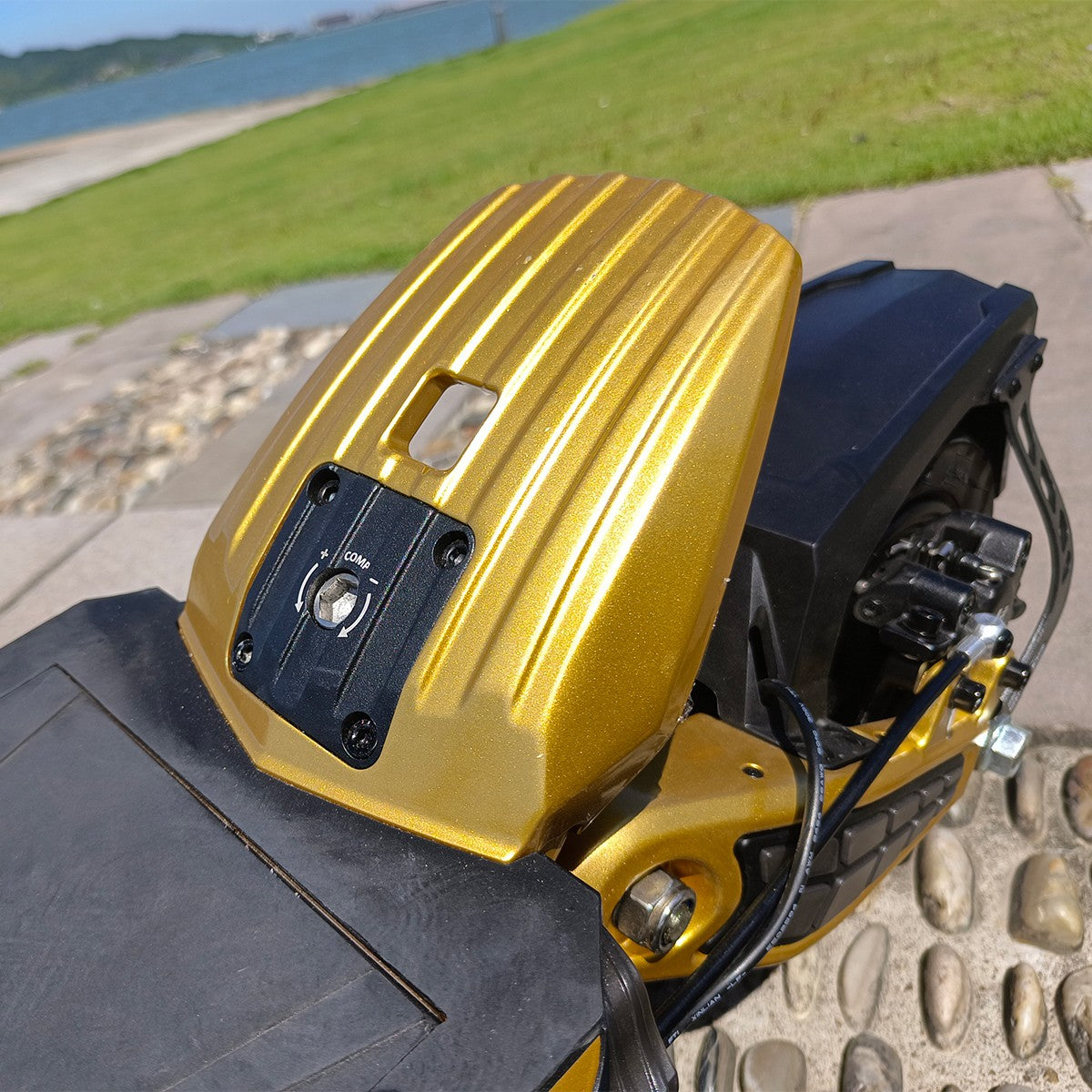 MUKUTA 9 Plus Electric Scooter, Removable Battery,1600W Dual Motor, 46 Miles Range, 9 Inches Tubeless Tires