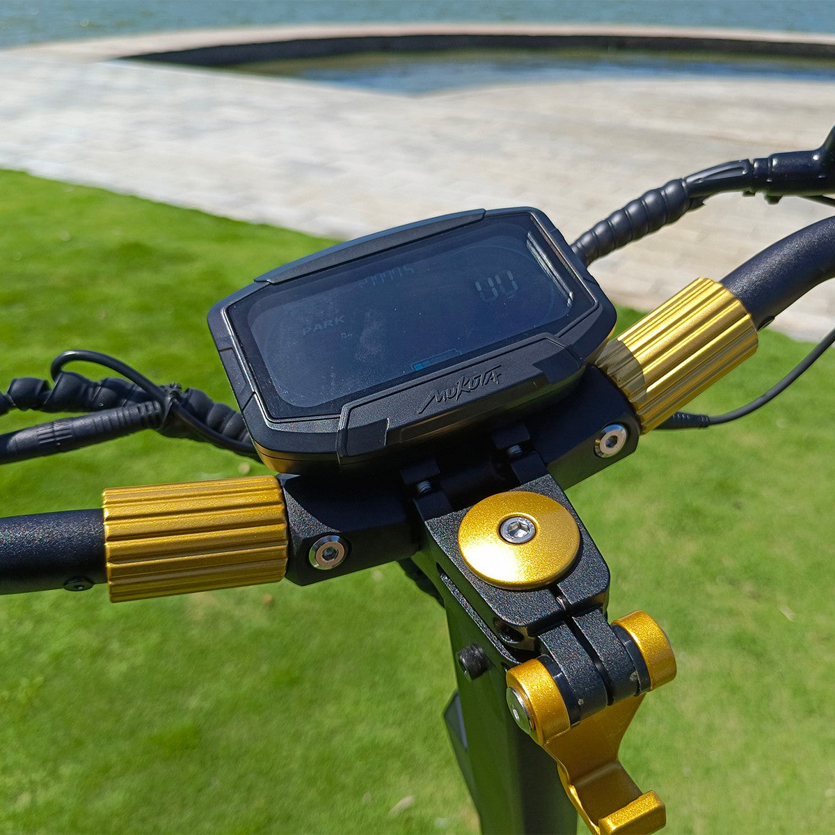MUKUTA 9 Plus Electric Scooter, Removable Battery,1600W Dual Motor, 46 Miles Range, 9 Inches Tubeless Tires
