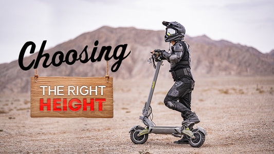 Electric Scooter Height: What’s the Right Fit?