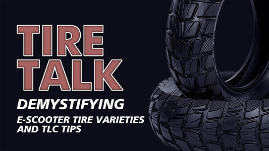 Tire Talk: Demystifying E-scooter Tire Varieties and TLC Tips
