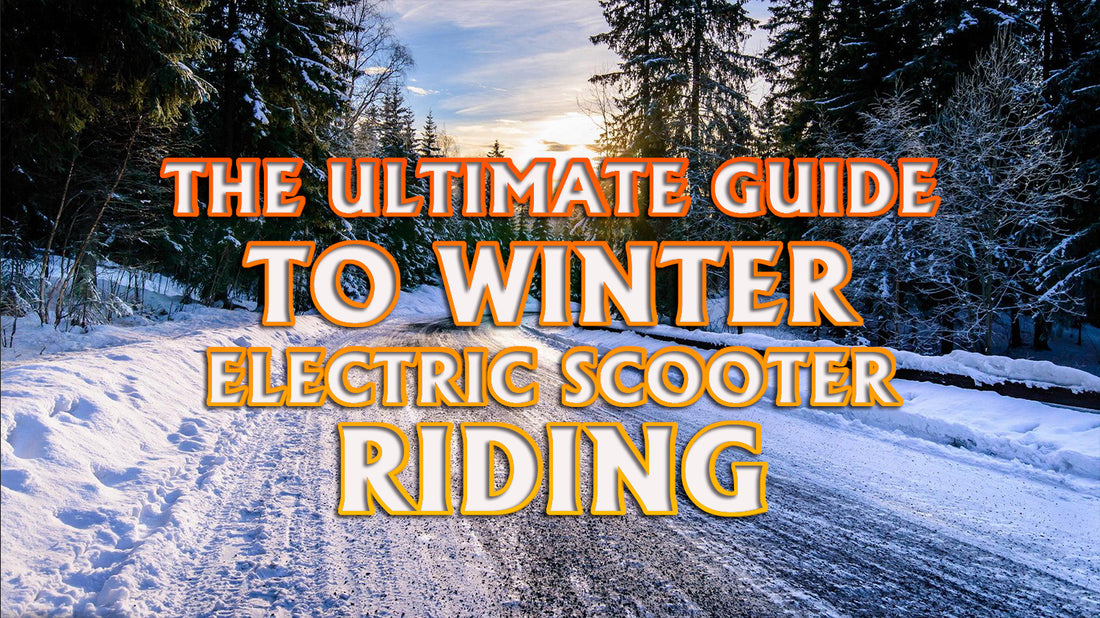 Embracing Winter Adventures: Riding an Electric Scooter Through the Snowy Season