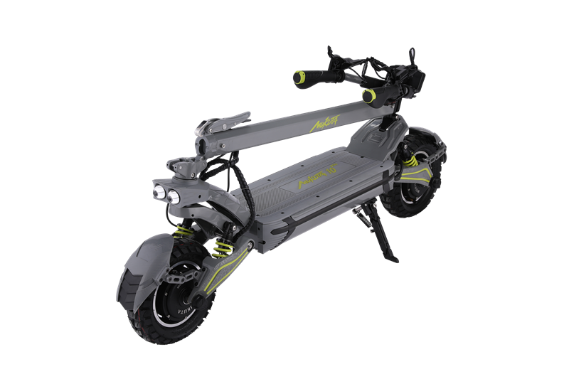 MUKUTA 10 Plus Electric Scooter, 2800W Dual Motor, 62/74 Miles Range, 10 Inches Off-Road Tire Scooter